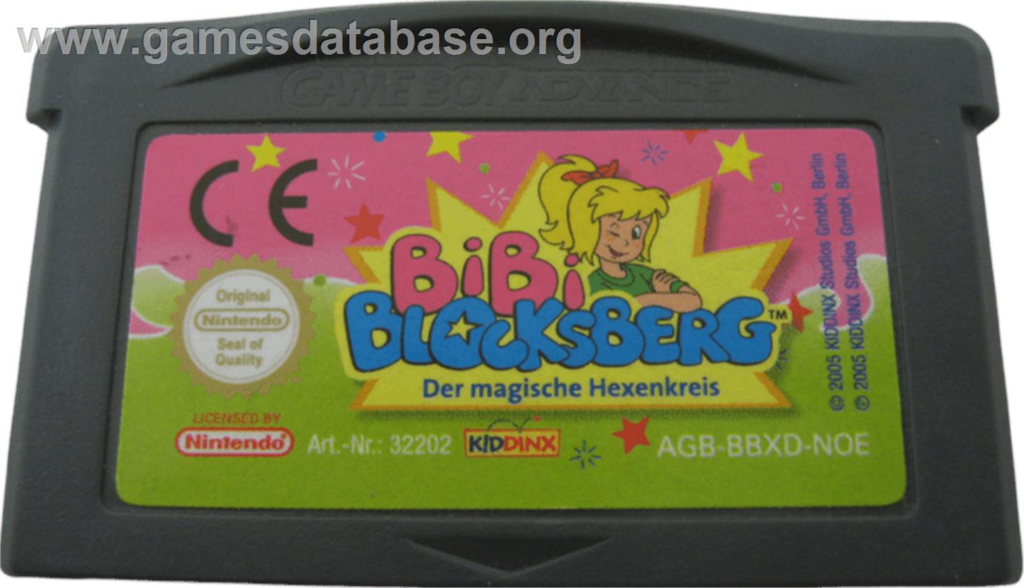 Bibi Blocksberg - Der Magische Hexenkreis - Nintendo Game Boy Advance - Artwork - Cartridge