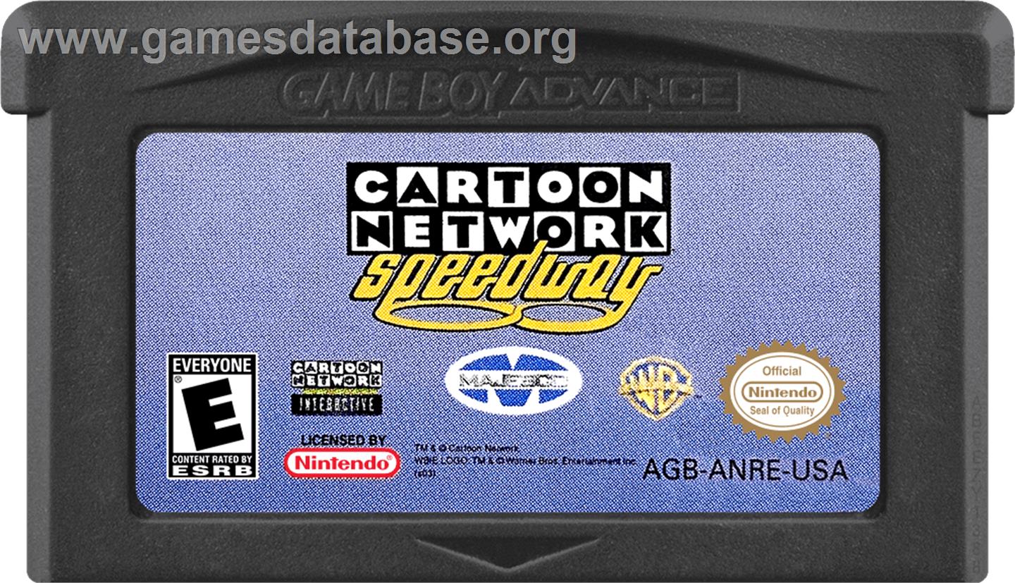 Cartoon Network Speedway - Nintendo Game Boy Advance - Artwork - Cartridge