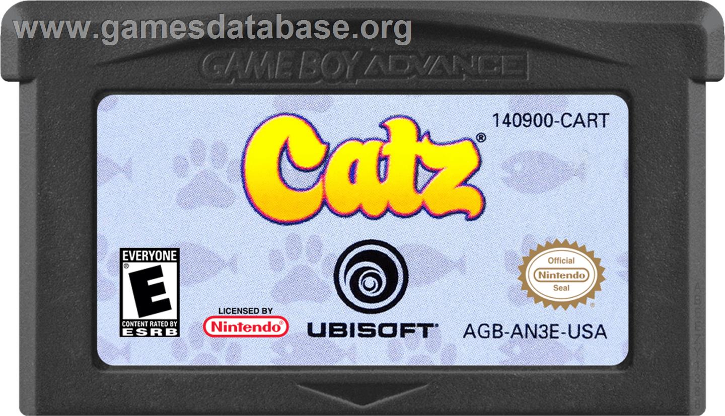 Catz - Nintendo Game Boy Advance - Artwork - Cartridge