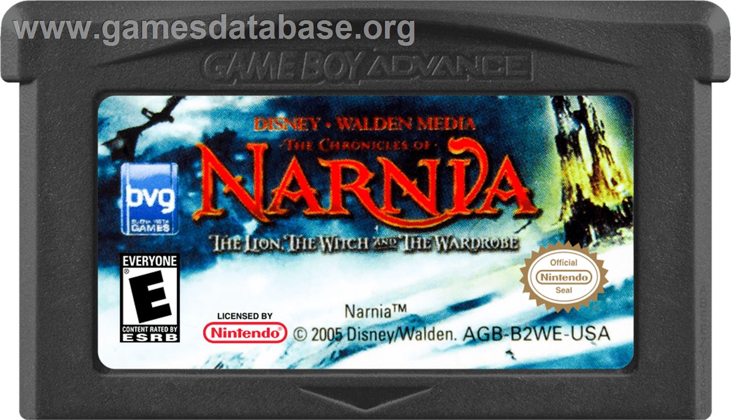 Chronicles Of Narnia, The - The Lion, The Witch And The Wardrobe - Nintendo Game Boy Advance - Artwork - Cartridge