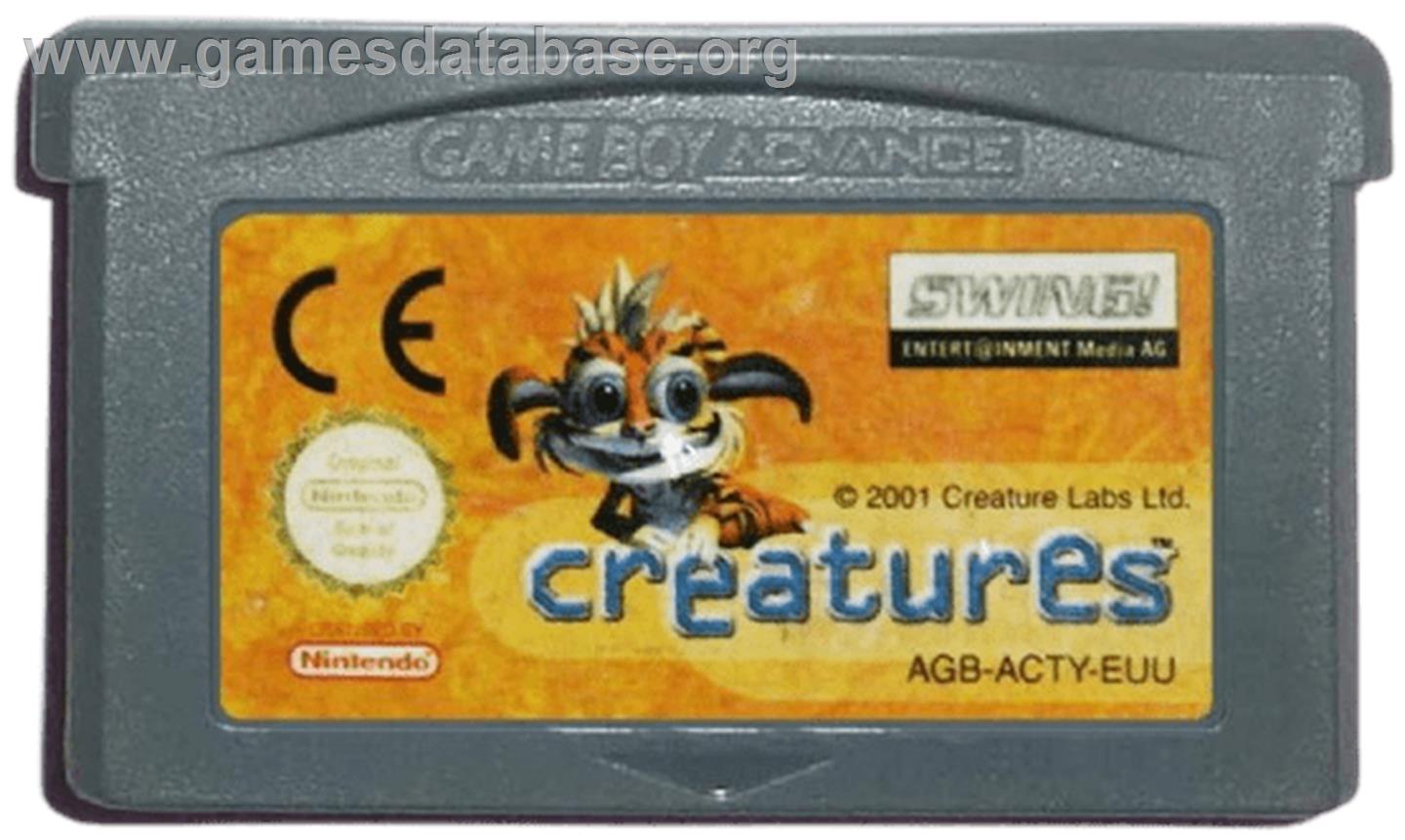 Creatures - Nintendo Game Boy Advance - Artwork - Cartridge