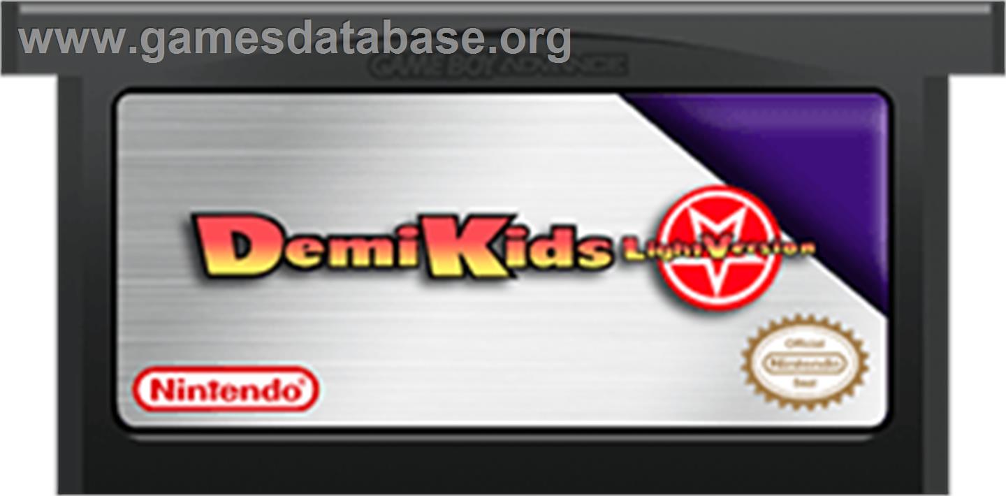 DemiKids: Light Version - Nintendo Game Boy Advance - Artwork - Cartridge