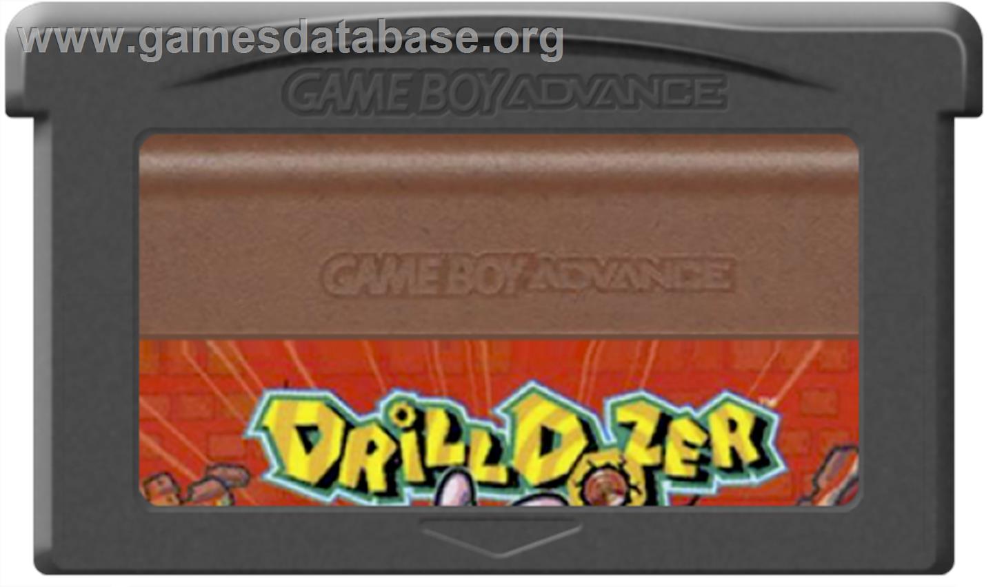 Drill Dozer - Nintendo Game Boy Advance - Artwork - Cartridge