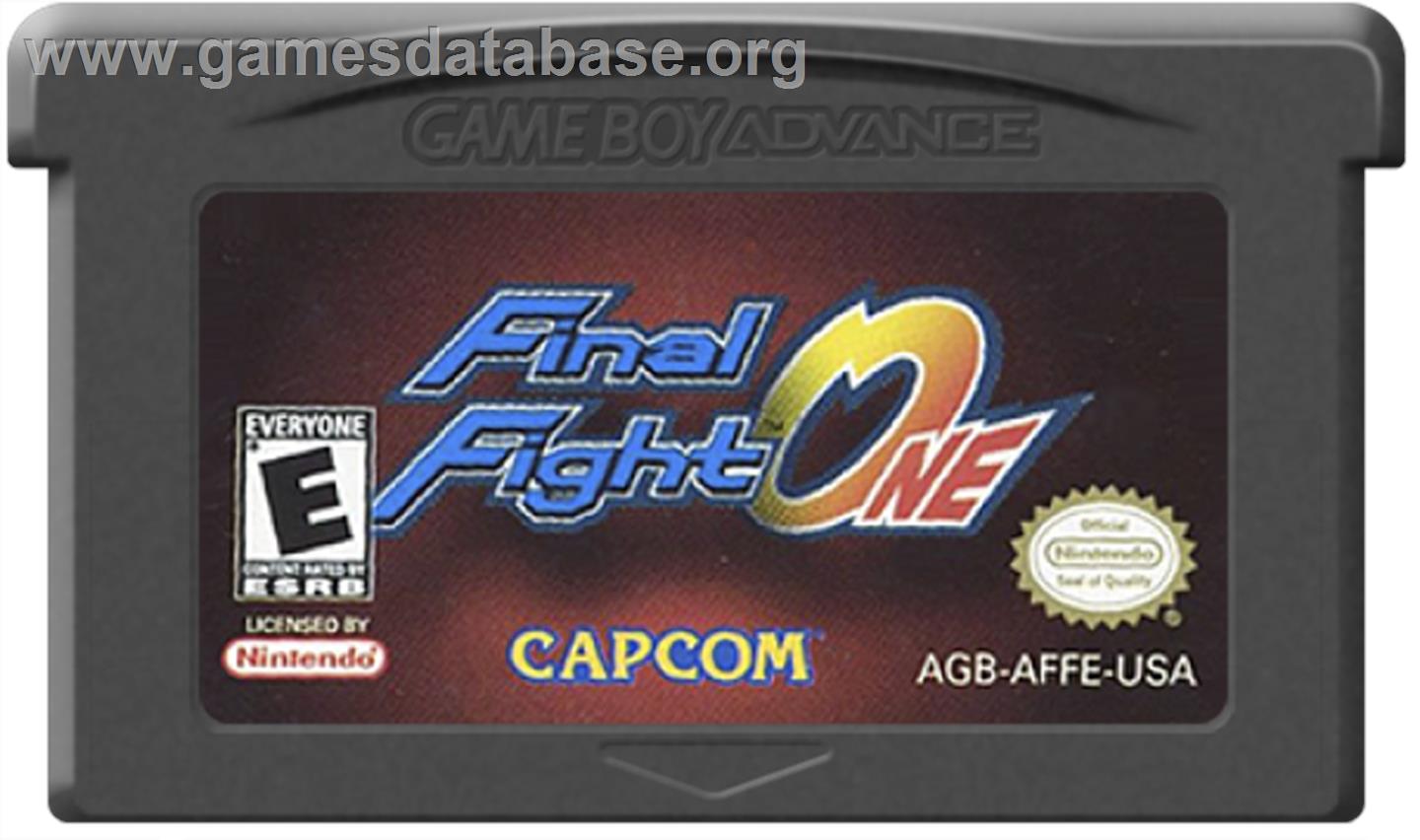 Final Fight - Nintendo Game Boy Advance - Artwork - Cartridge