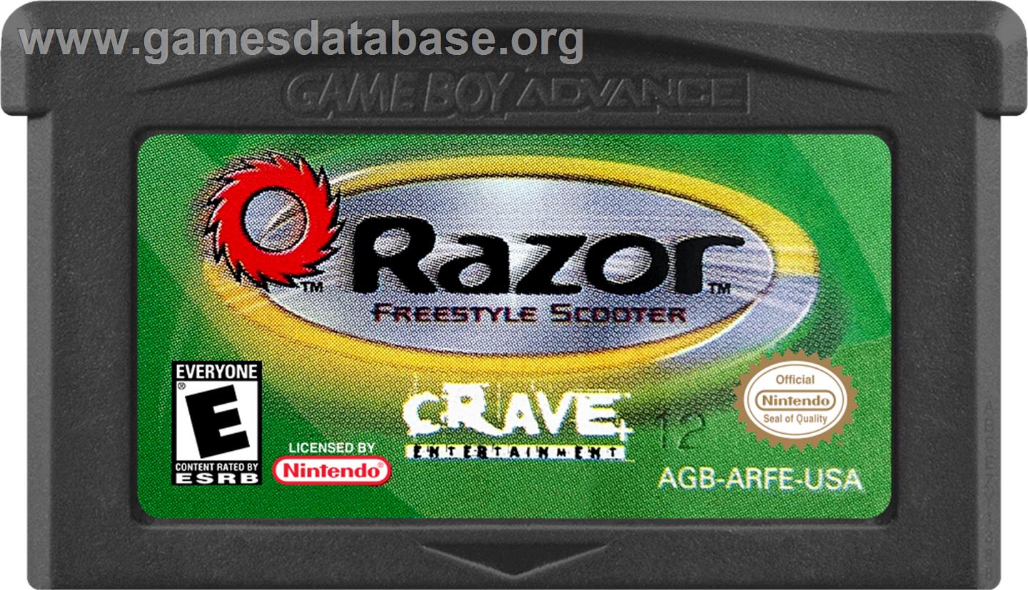 Freestyle Scooter - Nintendo Game Boy Advance - Artwork - Cartridge