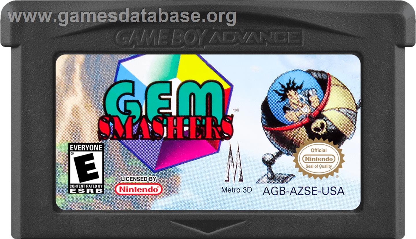 Gem Smashers - Nintendo Game Boy Advance - Artwork - Cartridge