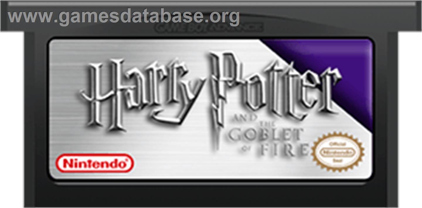 Harry Potter and the Goblet of Fire - Nintendo Game Boy Advance - Artwork - Cartridge