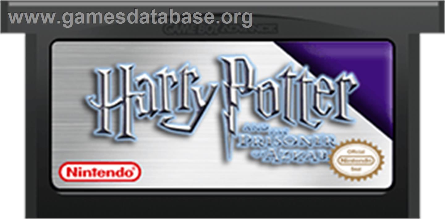 Harry Potter and the Prisoner of Azkaban - Nintendo Game Boy Advance - Artwork - Cartridge