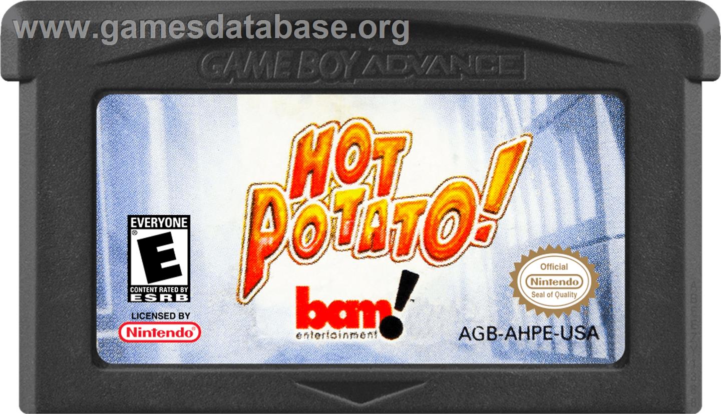 Hot Potato! - Nintendo Game Boy Advance - Artwork - Cartridge