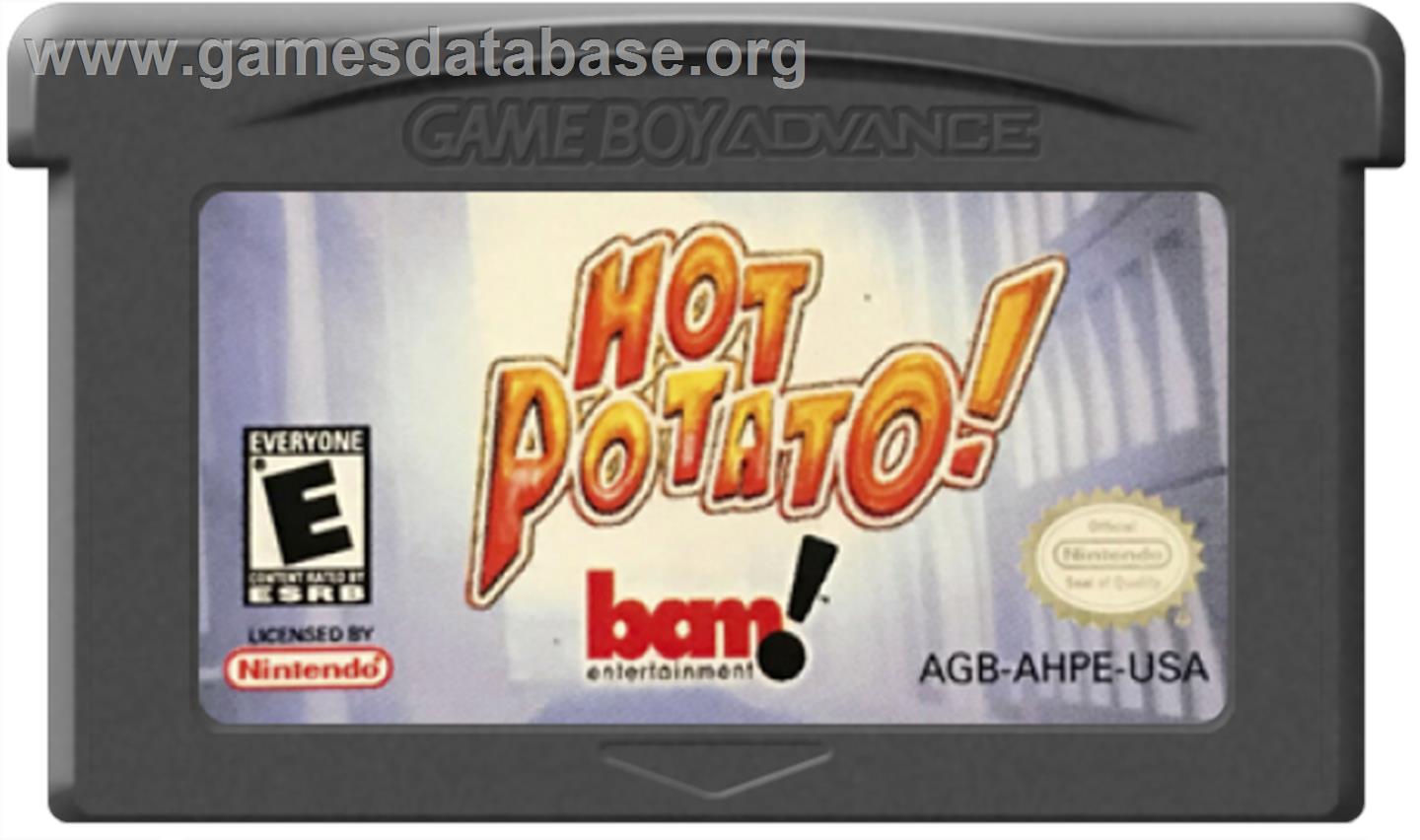 Hot Potato - Nintendo Game Boy Advance - Artwork - Cartridge