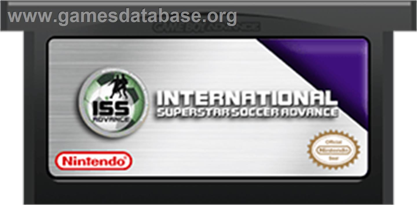 International Superstar Soccer Advance - Nintendo Game Boy Advance - Artwork - Cartridge