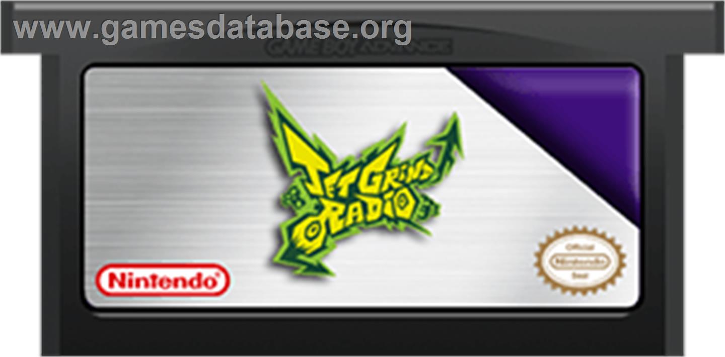 Jet Grind Radio - Nintendo Game Boy Advance - Artwork - Cartridge