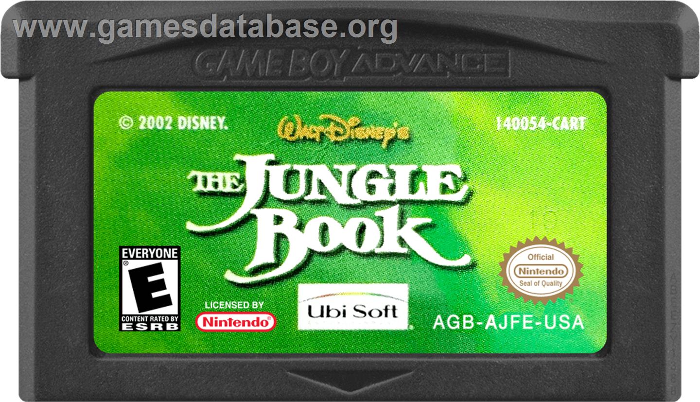Jungle Book 2 ,The - Nintendo Game Boy Advance - Artwork - Cartridge