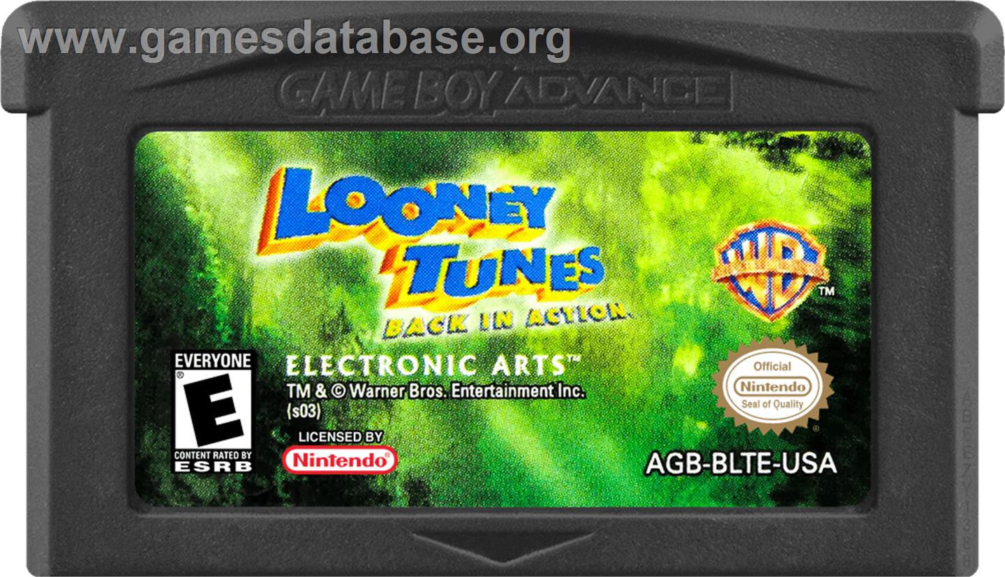 Looney Tunes - Back In Action - Nintendo Game Boy Advance - Artwork - Cartridge