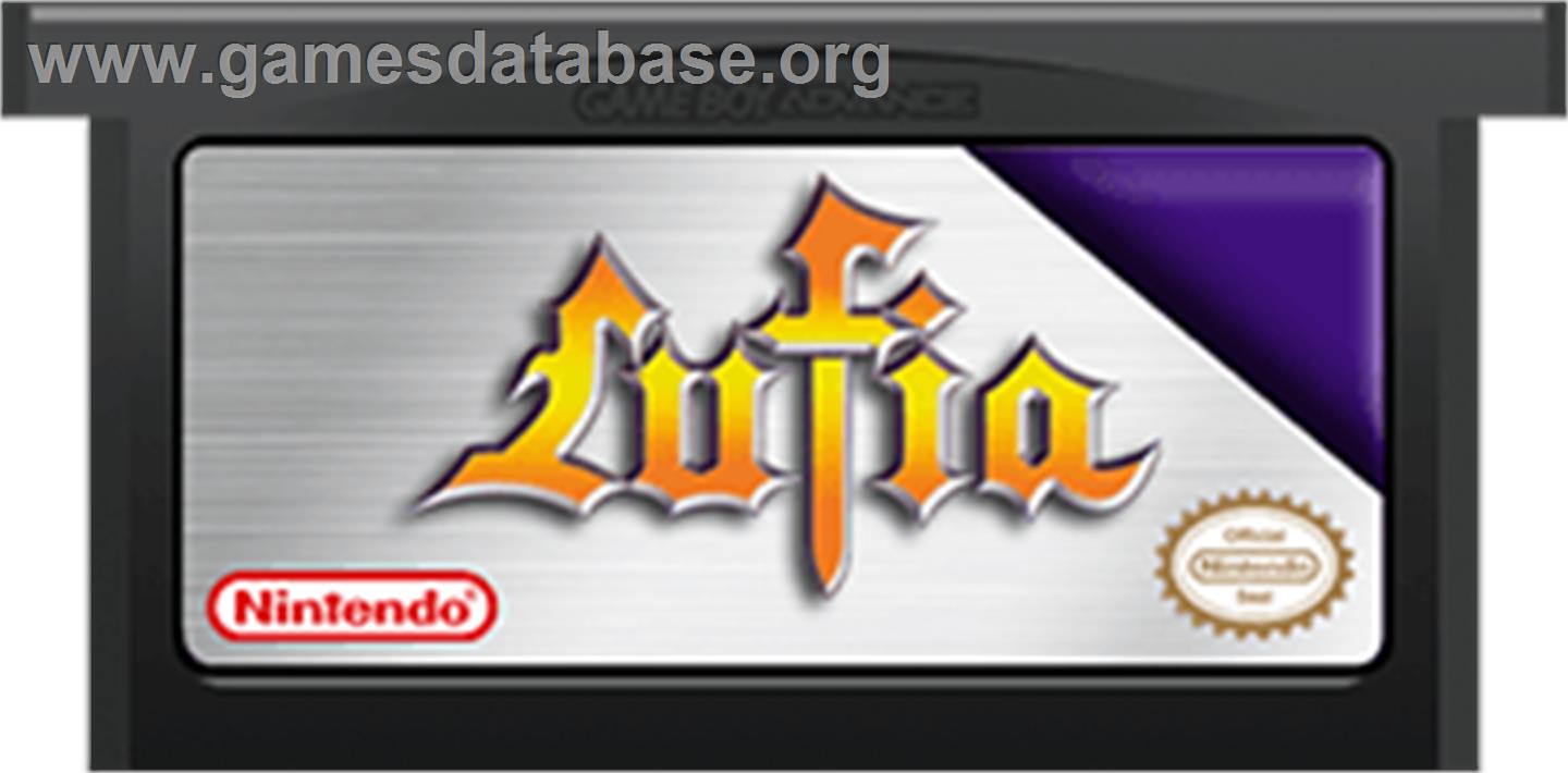 Lufia: The Ruins of Lore - Nintendo Game Boy Advance - Artwork - Cartridge