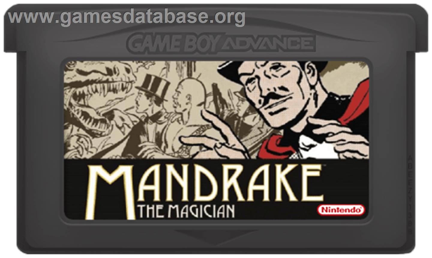 Mandrake The Magician - Nintendo Game Boy Advance - Artwork - Cartridge