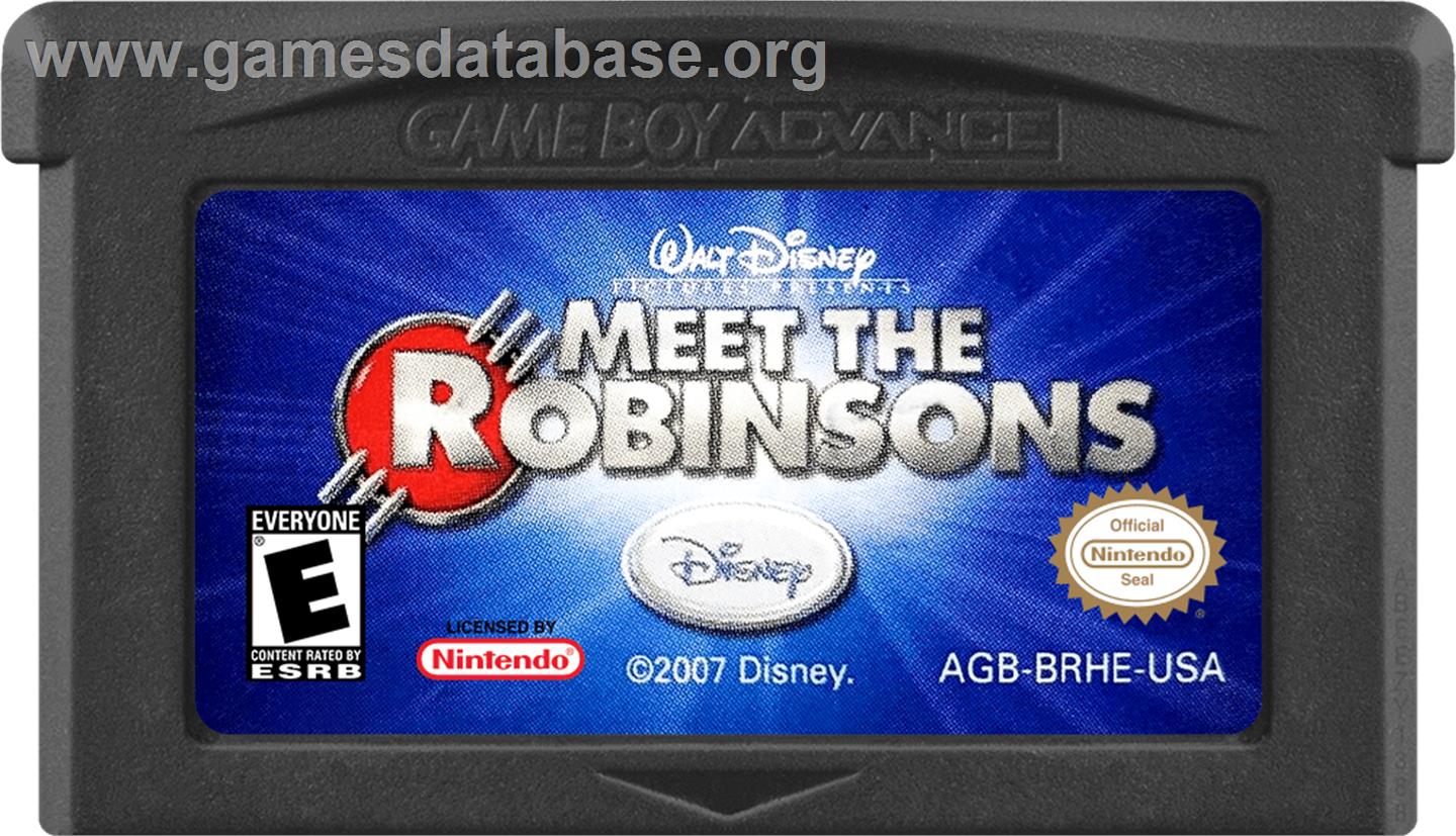 Meet The Robinsons - Nintendo Game Boy Advance - Artwork - Cartridge