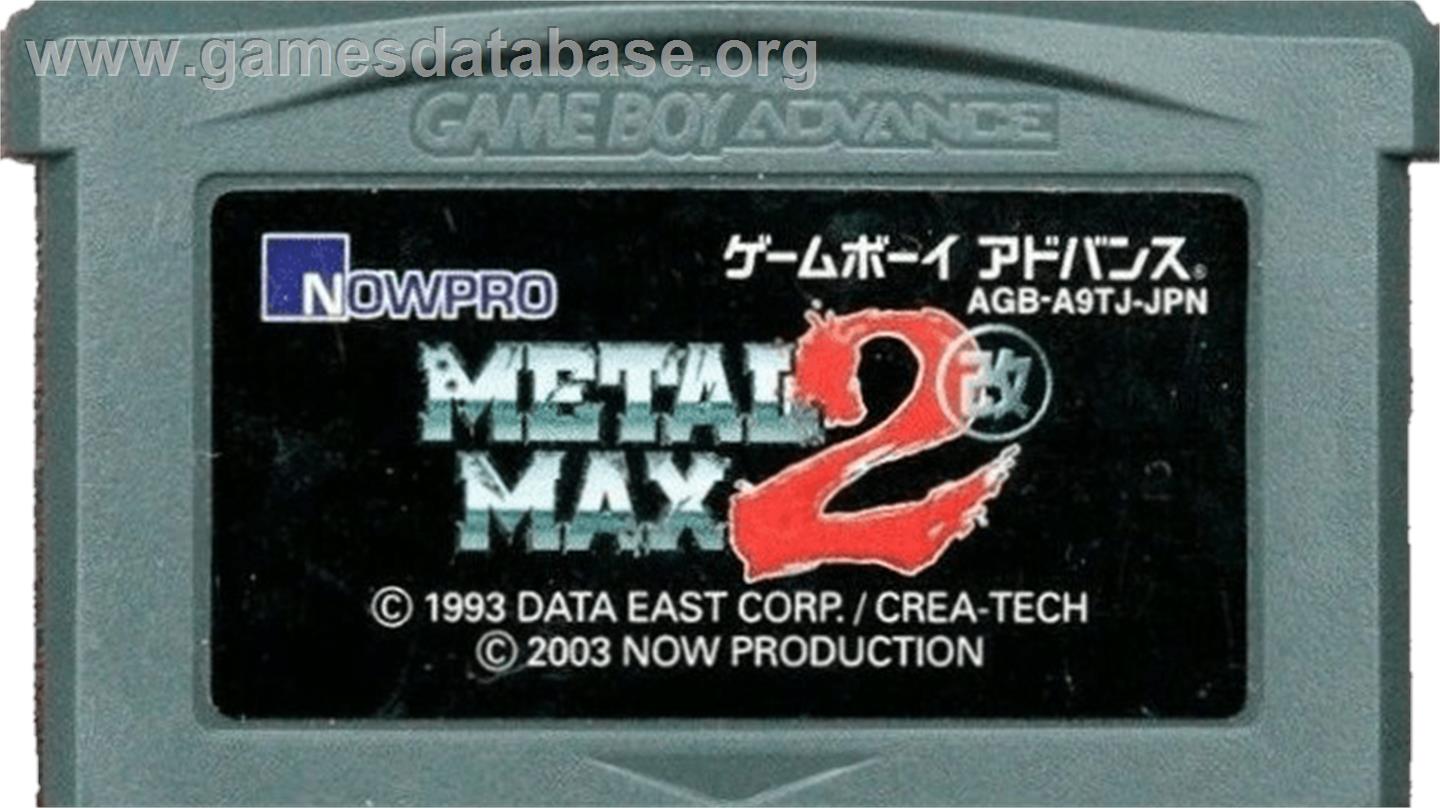 Metal Max 2 Kai - Nintendo Game Boy Advance - Artwork - Cartridge