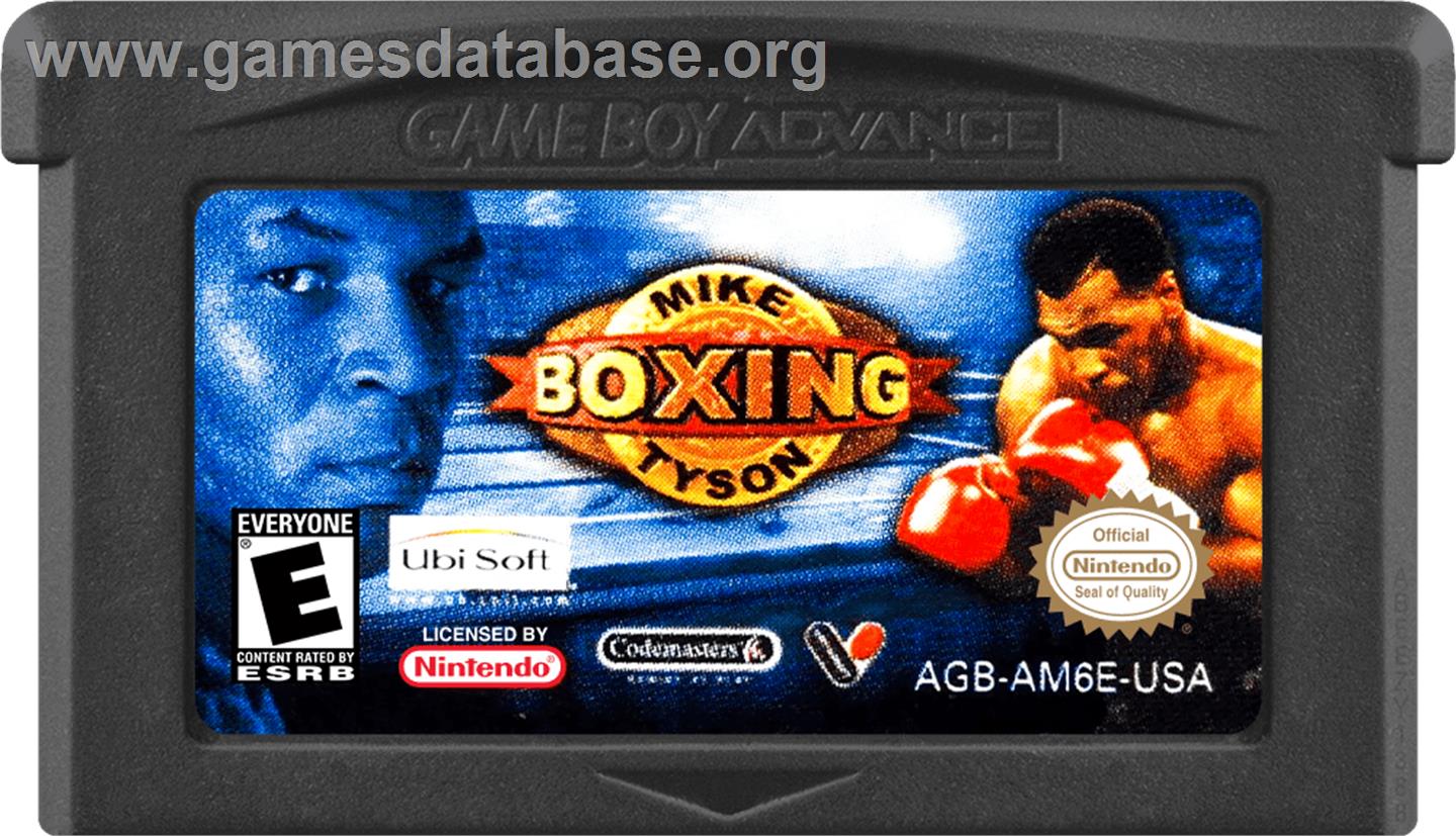 Mike Tyson Boxing - Nintendo Game Boy Advance - Artwork - Cartridge
