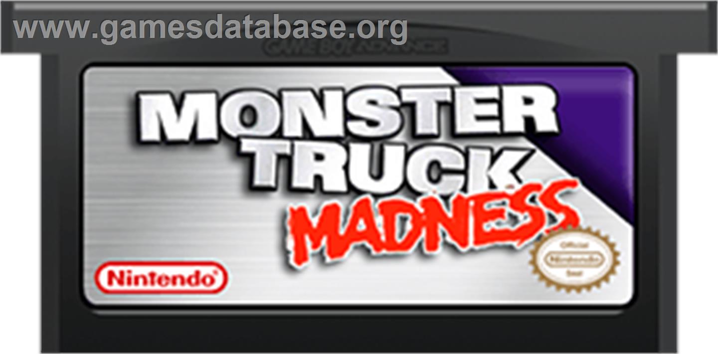 Monster Truck Madness - Nintendo Game Boy Advance - Artwork - Cartridge