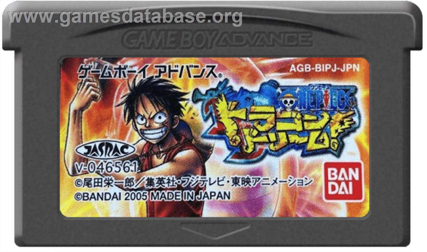 One Piece - Dragon Dream ! - Nintendo Game Boy Advance - Artwork - Cartridge
