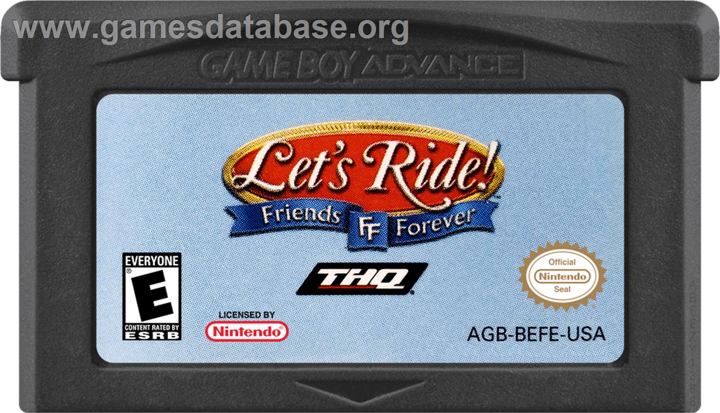 Pferd and Pony: Best Friends - Mein Pferd - Nintendo Game Boy Advance - Artwork - Cartridge