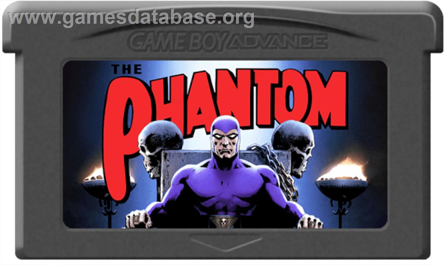 Phantom, The - Nintendo Game Boy Advance - Artwork - Cartridge