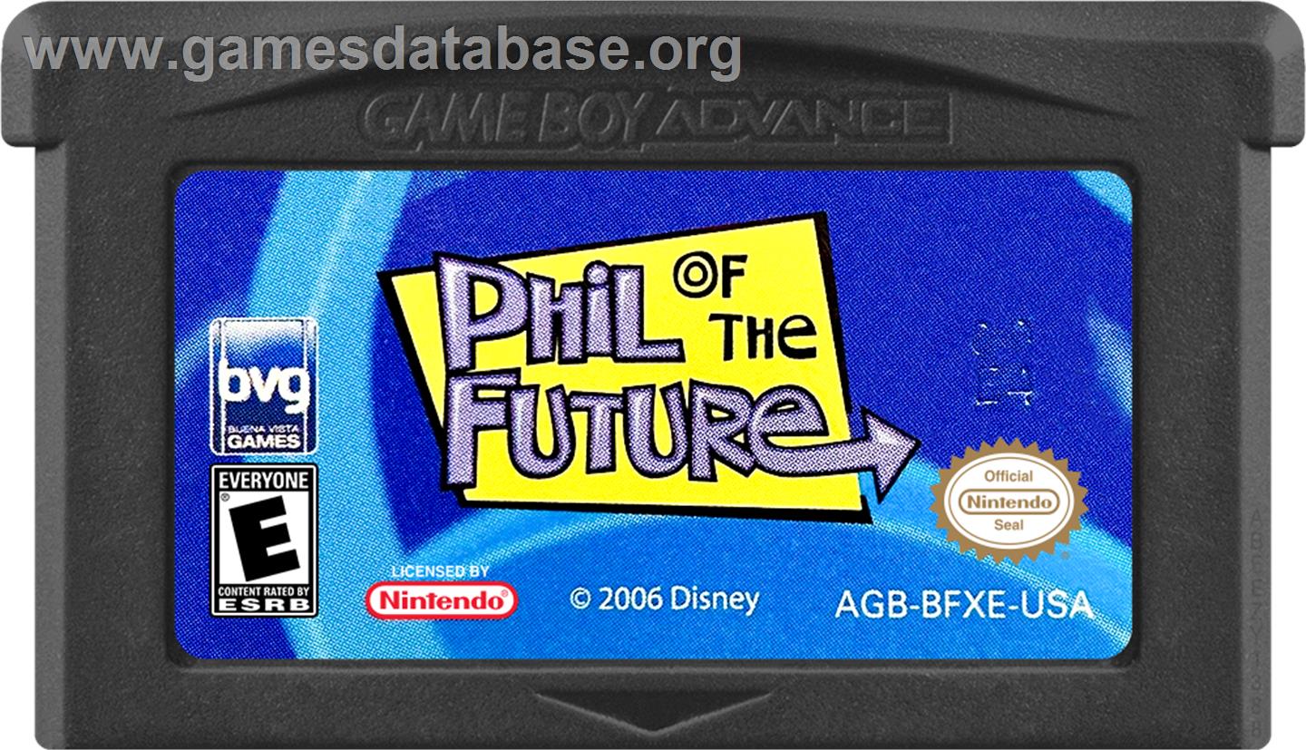 Phil Of The Future - Nintendo Game Boy Advance - Artwork - Cartridge