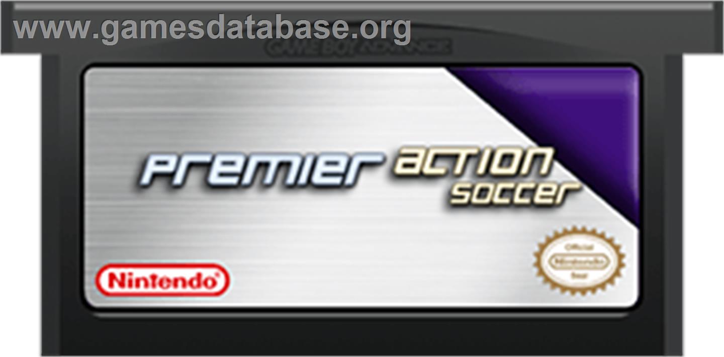 Premier Action Soccer - Nintendo Game Boy Advance - Artwork - Cartridge