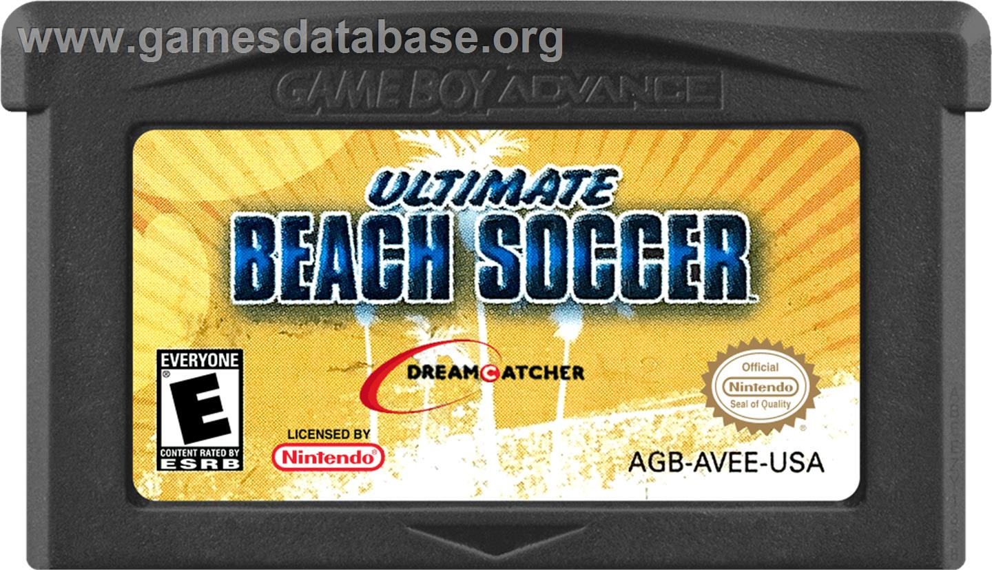 Pro Beach Soccer - Nintendo Game Boy Advance - Artwork - Cartridge