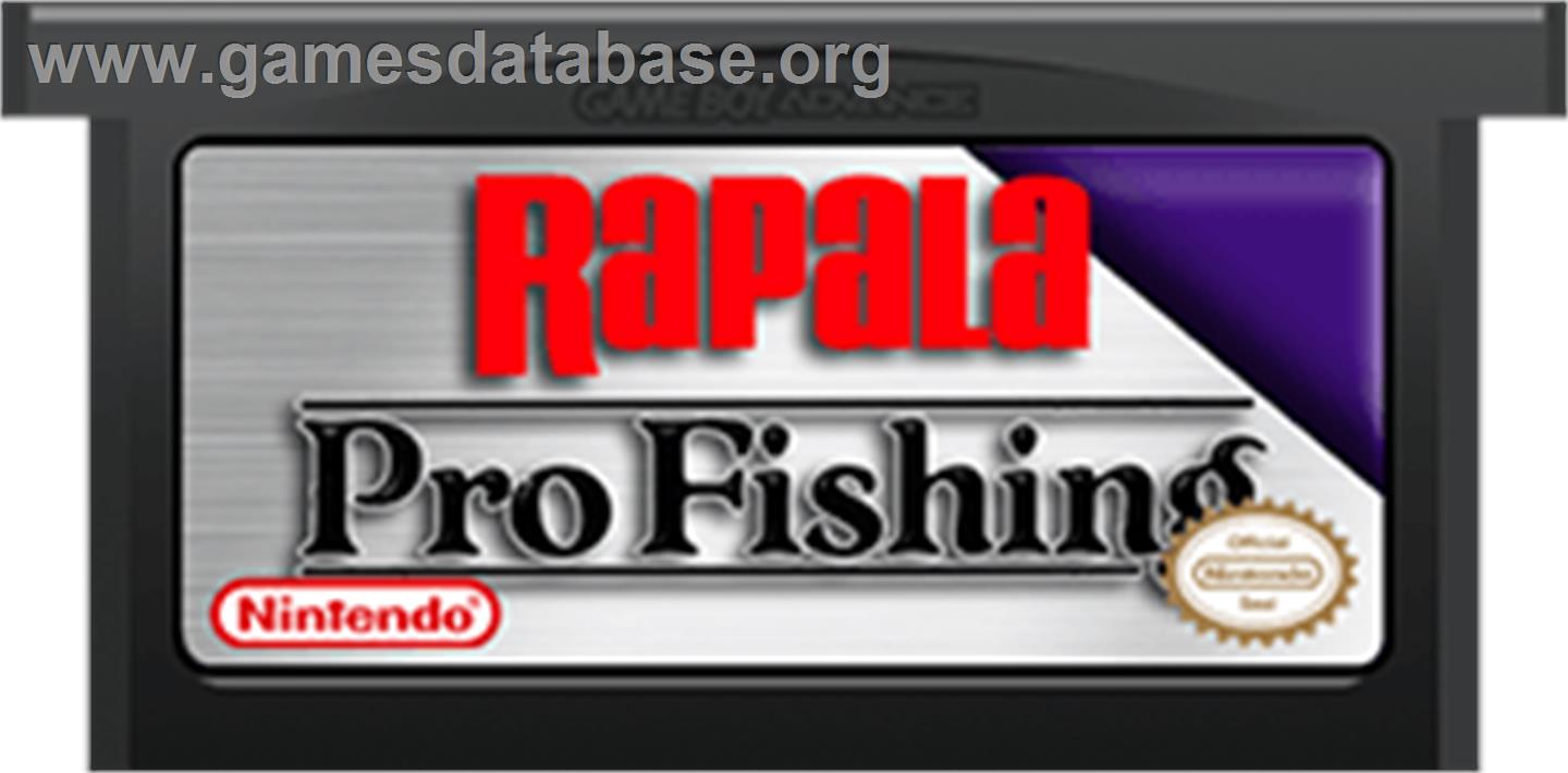 Rapala Pro Fishing - Nintendo Game Boy Advance - Artwork - Cartridge