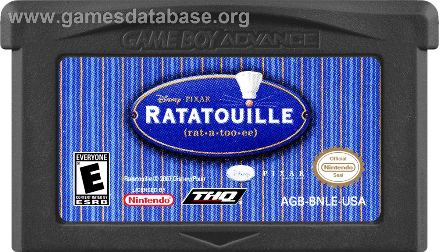 Ratatouille - Nintendo Game Boy Advance - Artwork - Cartridge