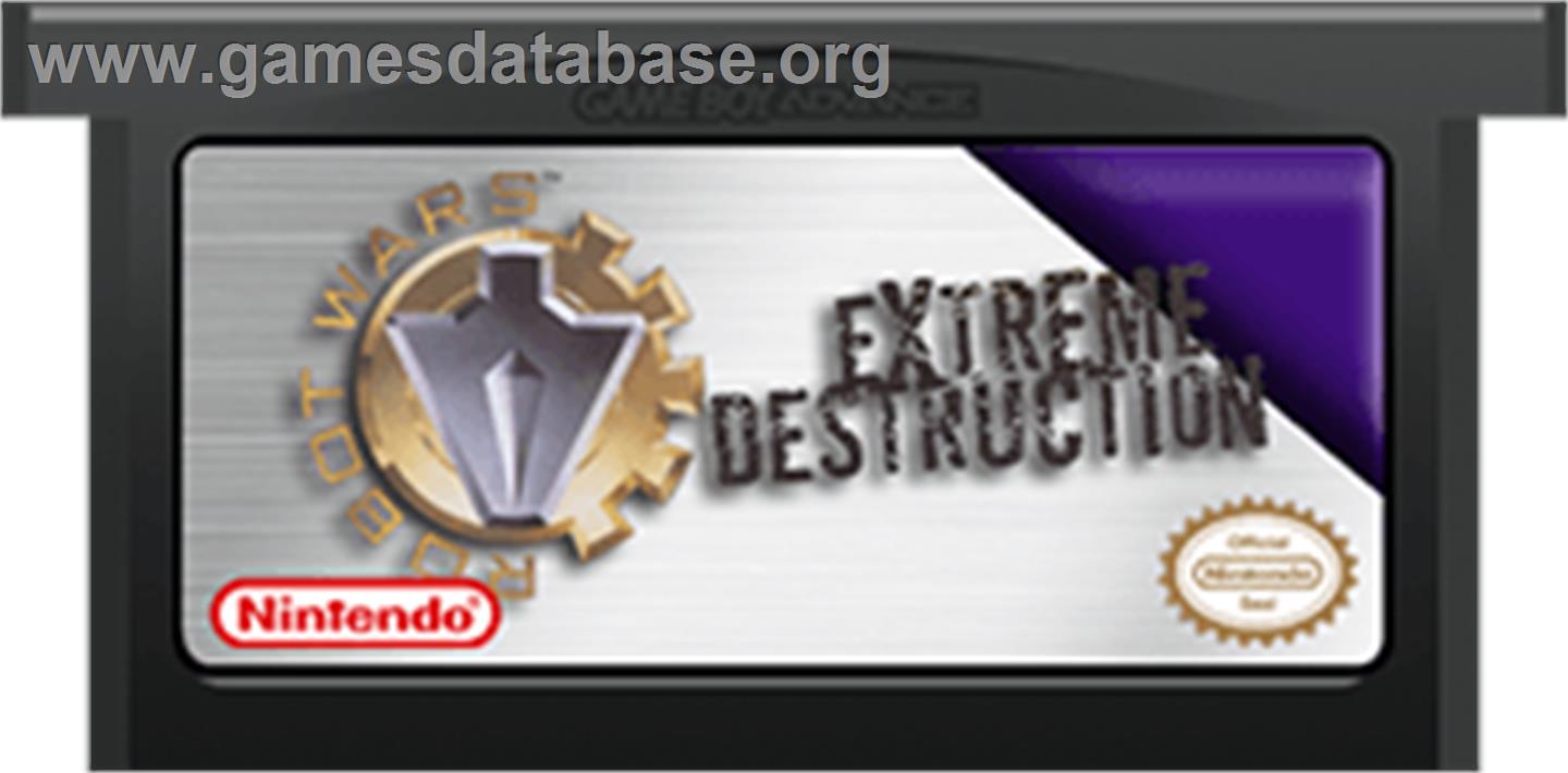 Robot Wars 2: Extreme Destruction - Nintendo Game Boy Advance - Artwork - Cartridge