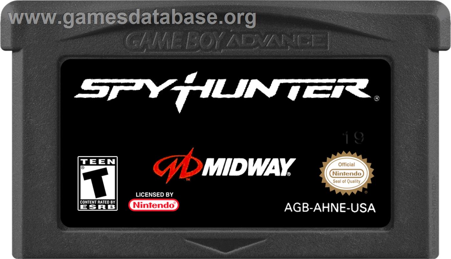 Spy Hunter - Nintendo Game Boy Advance - Artwork - Cartridge