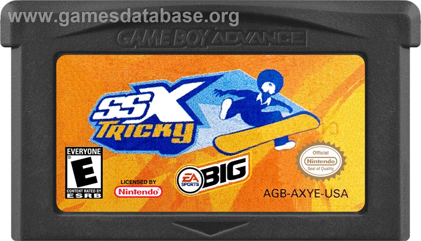 Ssx Tricky - Nintendo Game Boy Advance - Artwork - Cartridge