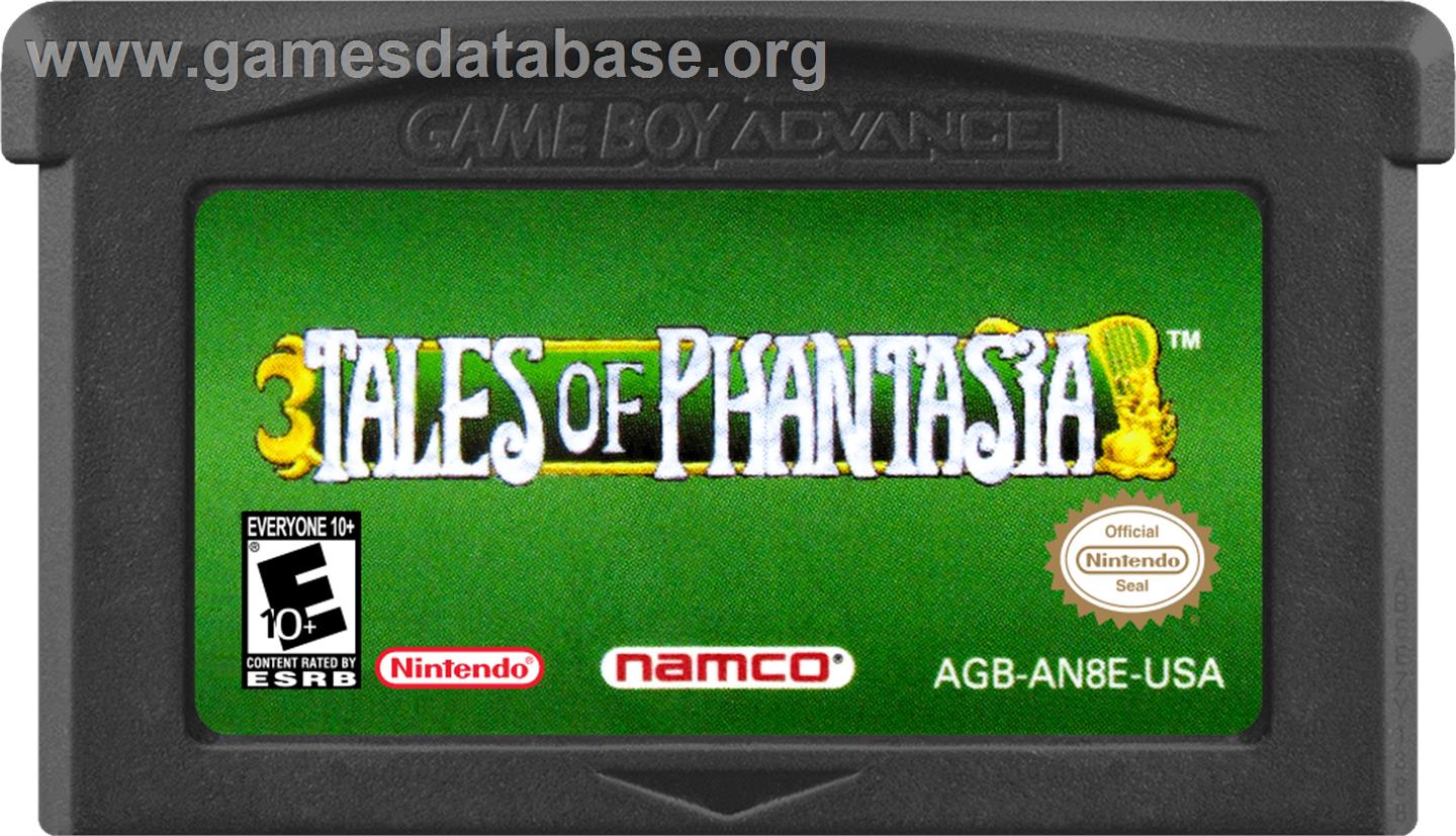 Tales Of Phantasia - Nintendo Game Boy Advance - Artwork - Cartridge