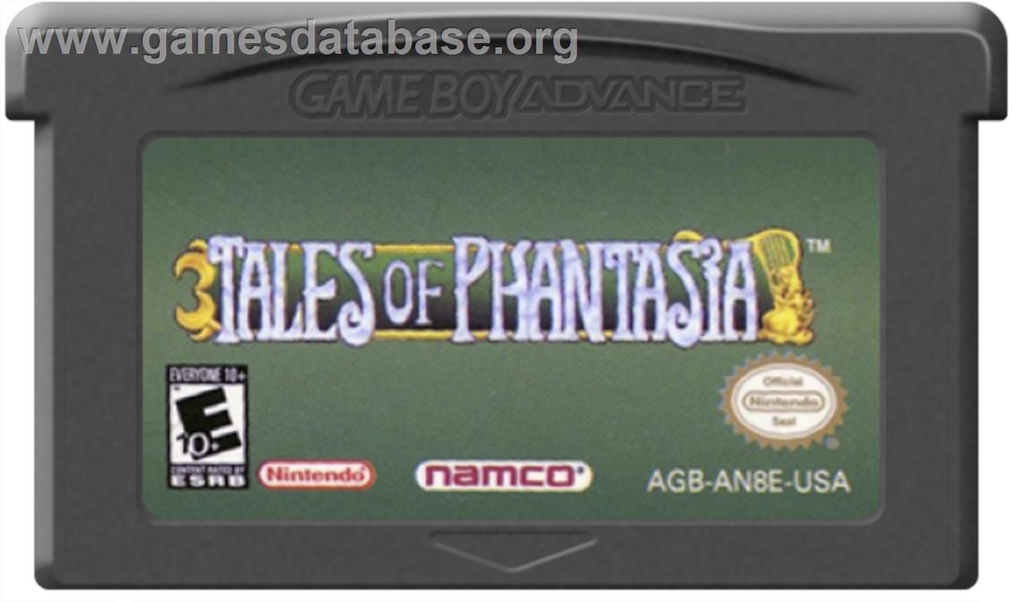 Tales of Phantasia - Nintendo Game Boy Advance - Artwork - Cartridge