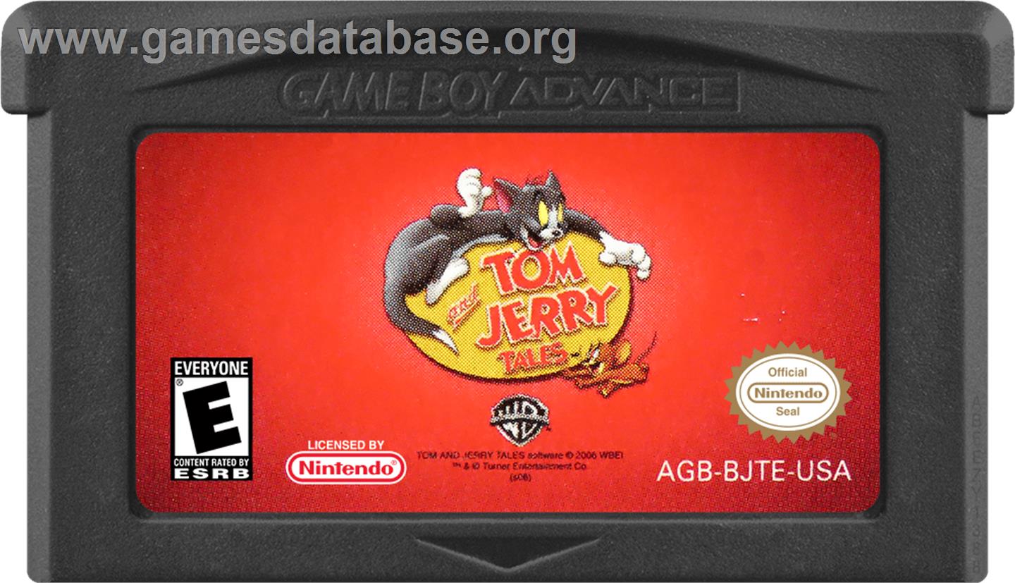 Tom And Jerry Tales - Nintendo Game Boy Advance - Artwork - Cartridge