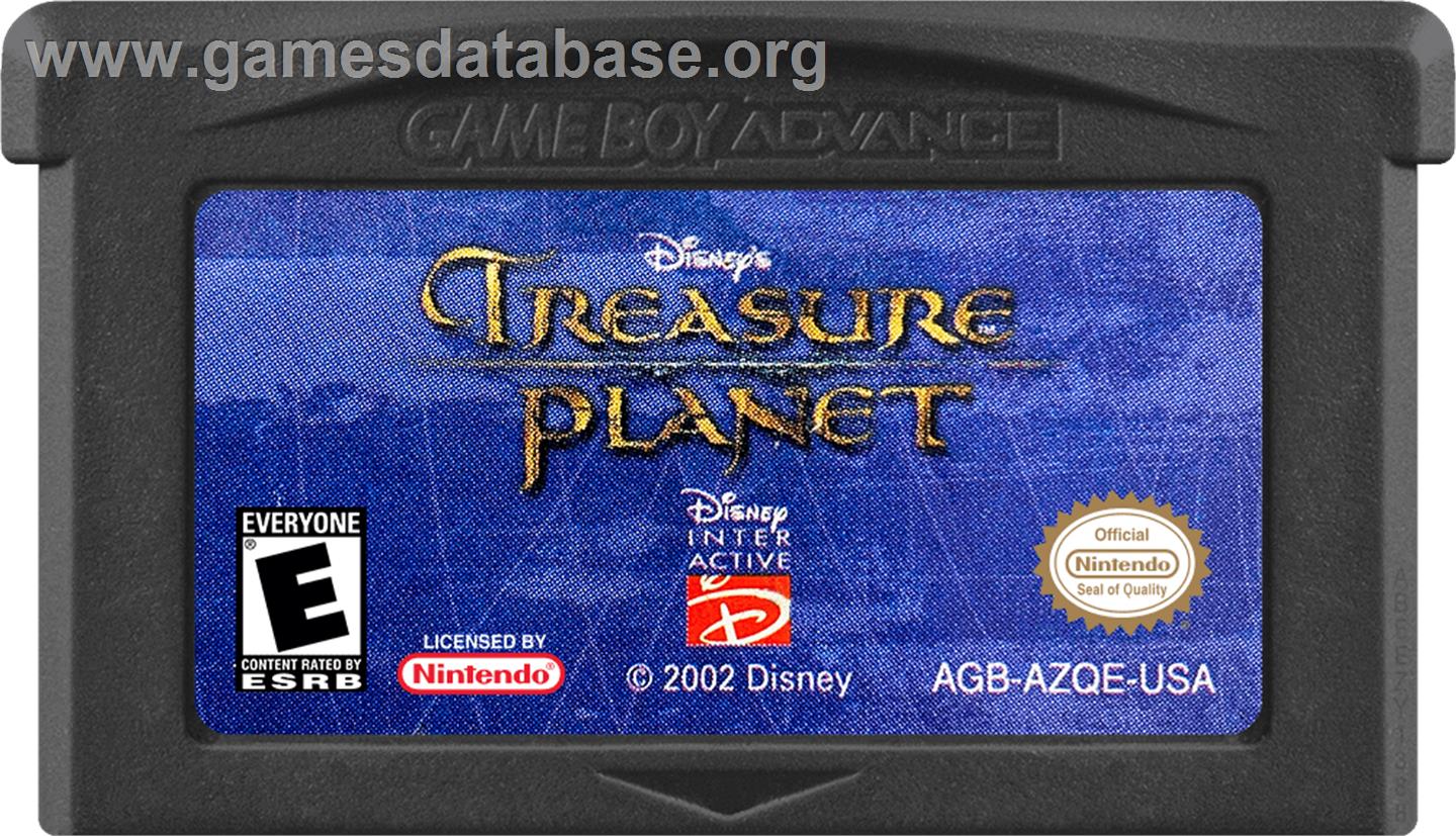 Treasure Planet - Nintendo Game Boy Advance - Artwork - Cartridge