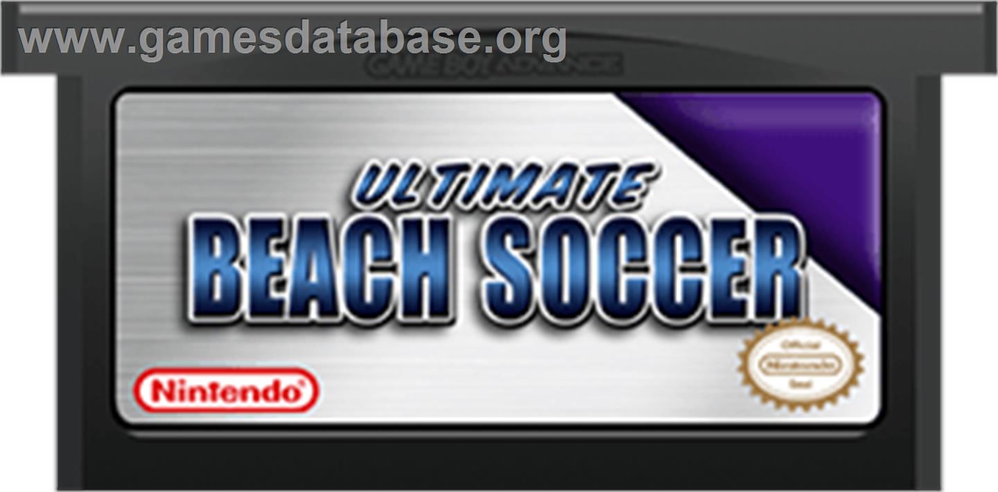 Ultimate Beach Soccer - Nintendo Game Boy Advance - Artwork - Cartridge