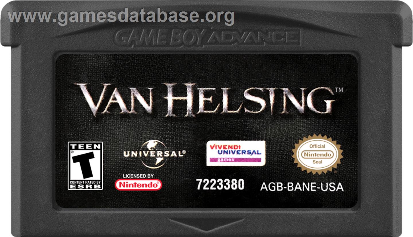 Van Helsing - Nintendo Game Boy Advance - Artwork - Cartridge