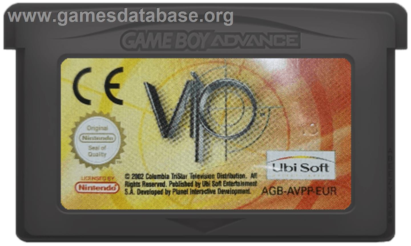 Vip - Nintendo Game Boy Advance - Artwork - Cartridge