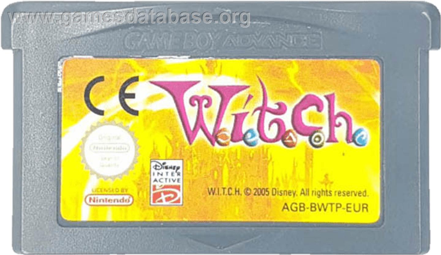 W.I.T.C.H. - Nintendo Game Boy Advance - Artwork - Cartridge