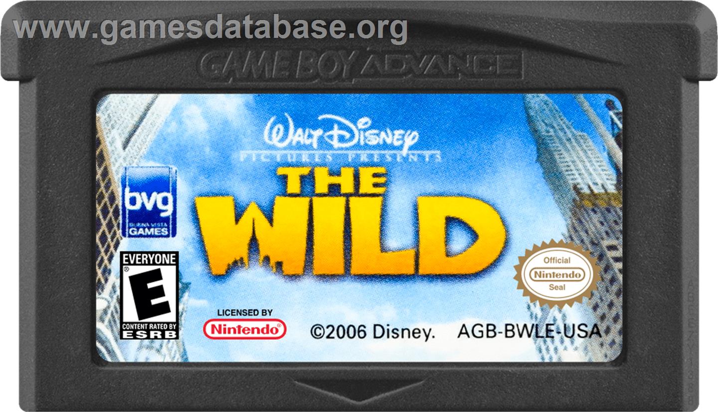 Wild, The - Nintendo Game Boy Advance - Artwork - Cartridge