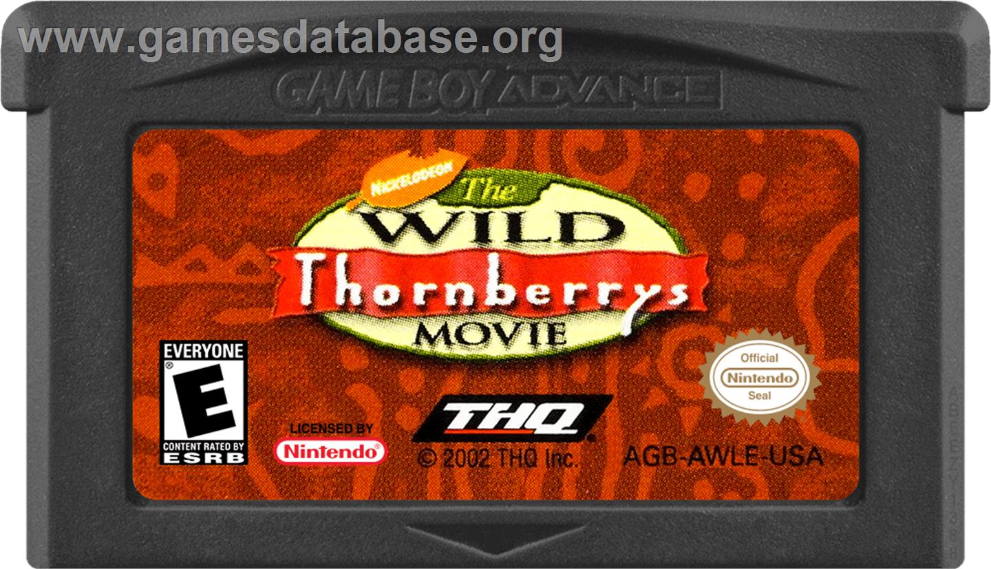Wild Thornberrys Movie, The - Nintendo Game Boy Advance - Artwork - Cartridge