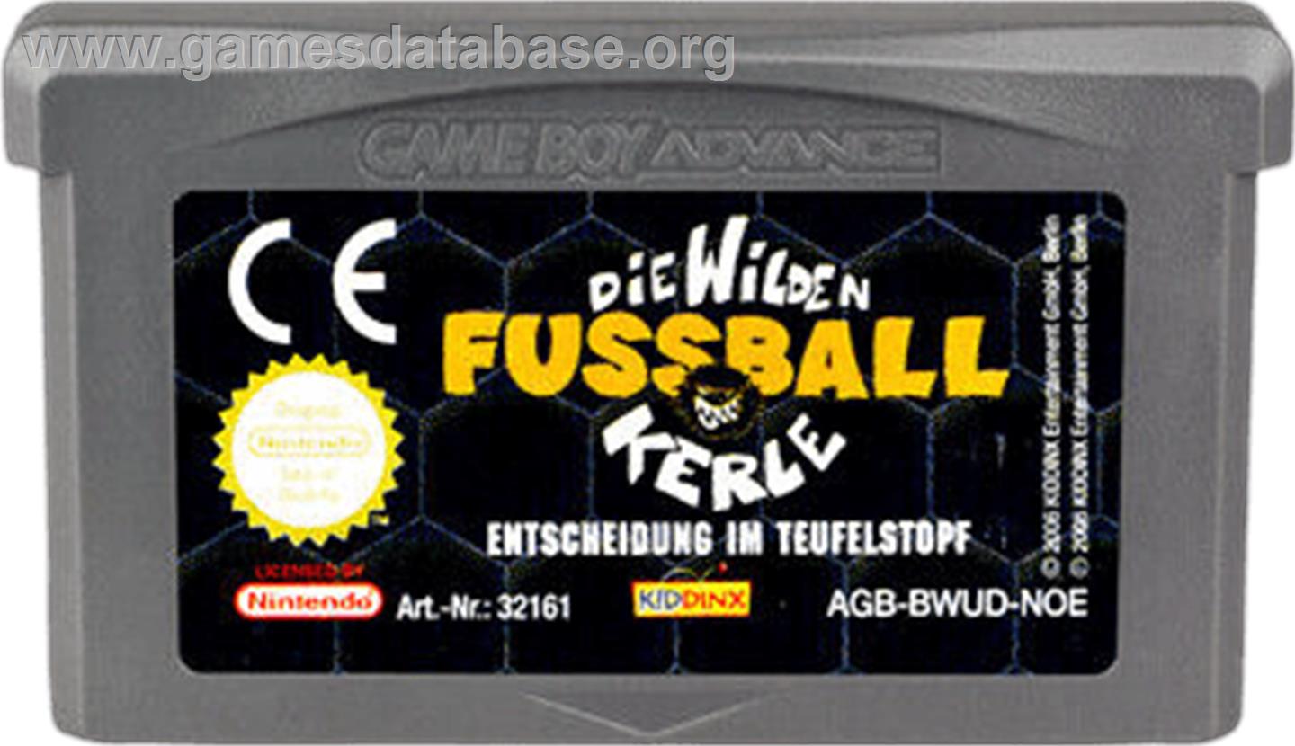 Wilden Fussball-kerle, Die - Entscheidung Im Teufelstopf - Nintendo Game Boy Advance - Artwork - Cartridge
