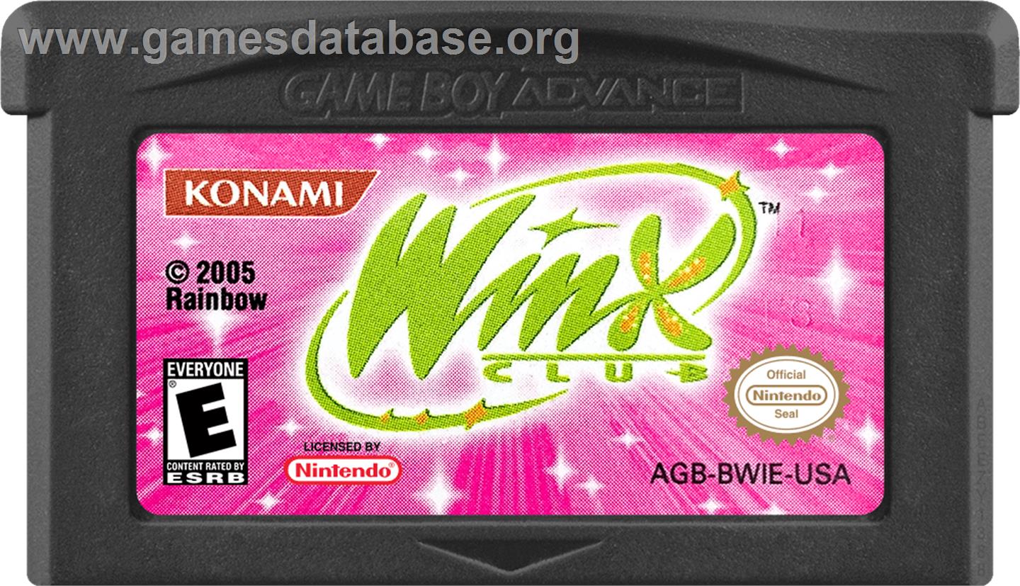 Winx Club - Nintendo Game Boy Advance - Artwork - Cartridge