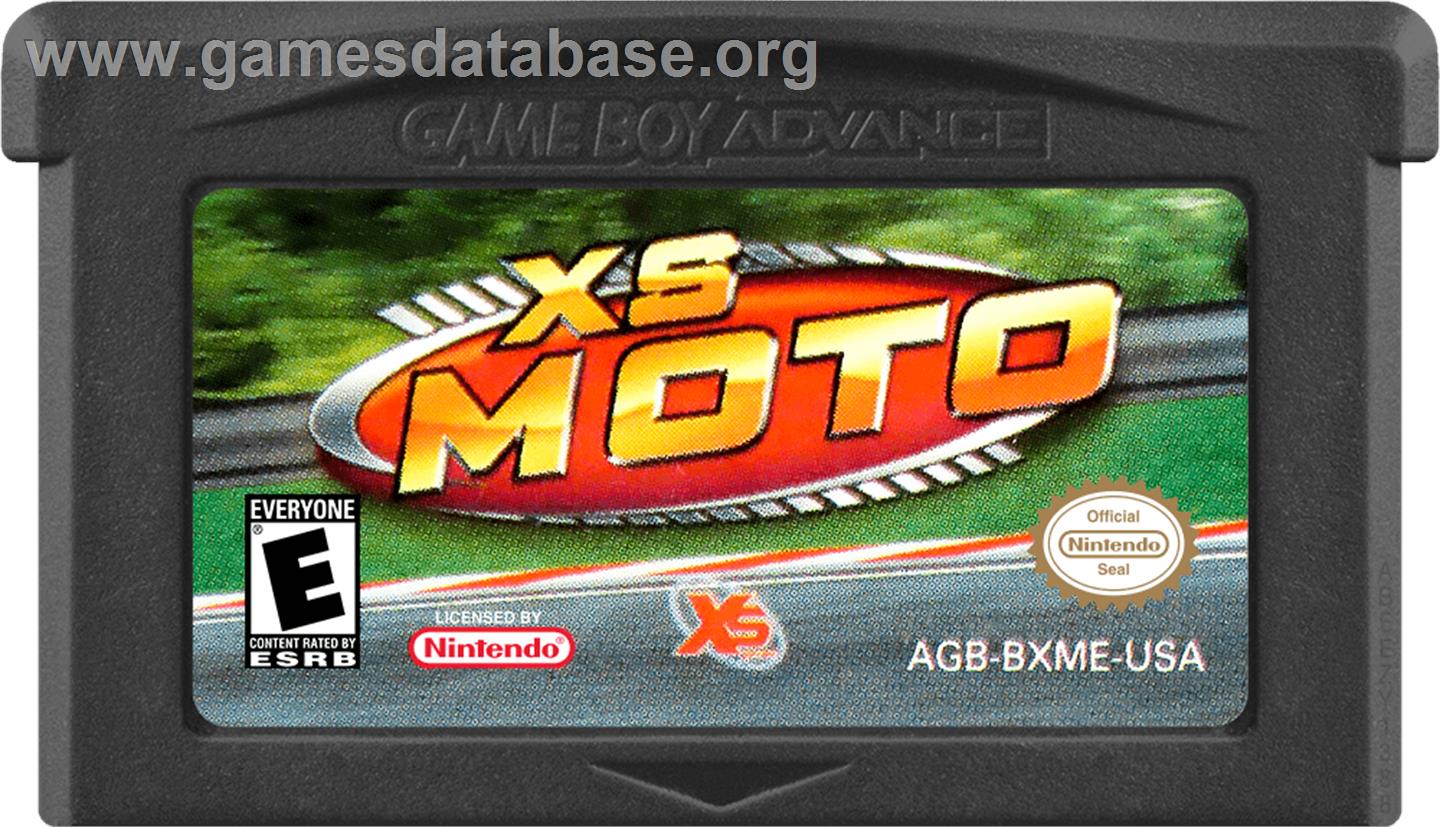 Xs Moto - Nintendo Game Boy Advance - Artwork - Cartridge