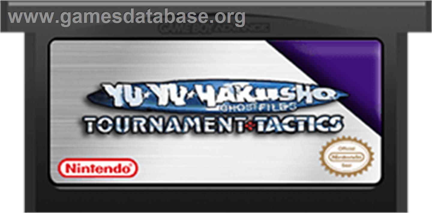 Yu Yu Hakusho Tournament Tactics - Nintendo Game Boy Advance - Artwork - Cartridge