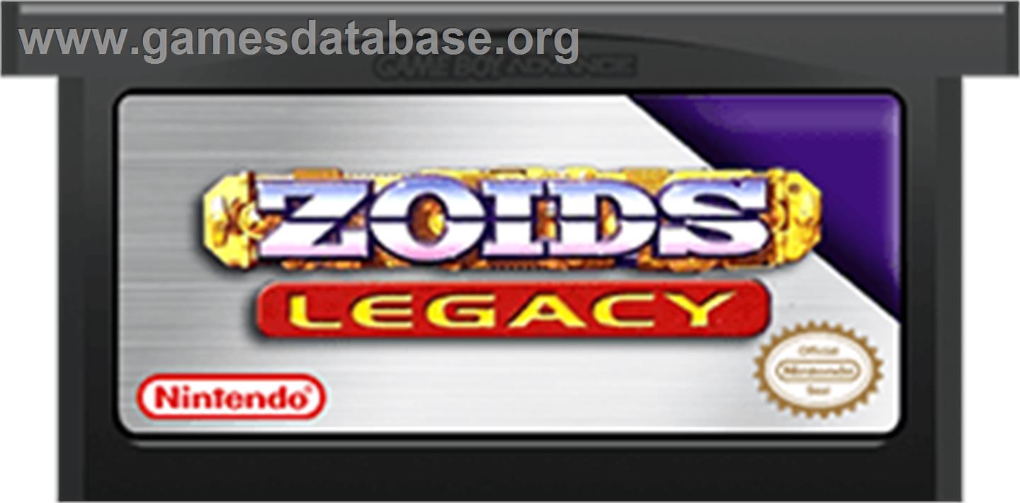 Zoids: Legacy - Nintendo Game Boy Advance - Artwork - Cartridge